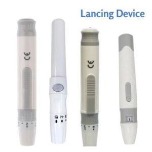 Acuteck Adjustable Depth Lancing Device Pen – Ergonomic Blood Sampling Tool