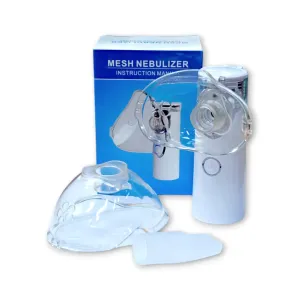 Portable Silent Mesh Nebulizer – Pocket USB Battery Inhaler for Baby & Adult