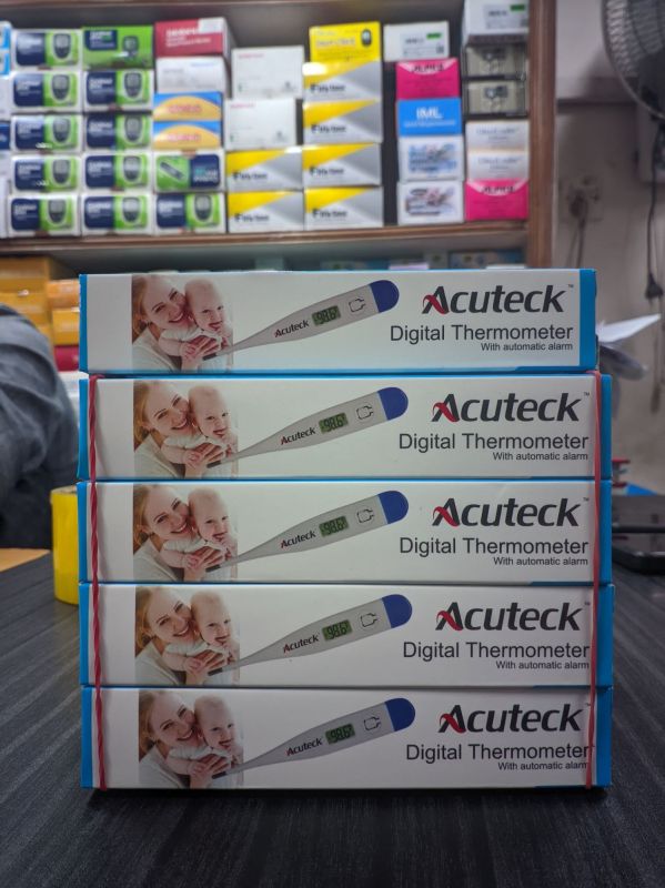 Acuteck Digital Flexible Tip Thermometer – Waterproof Baby Fever Checker
