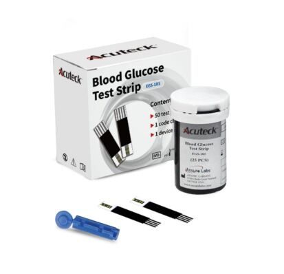 Acuteck Blood Glucose Test Strips (50 Pcs) – Accurate Blood Sugar Testing at Home